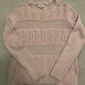 BOGO Free Blush pink Loft sweater